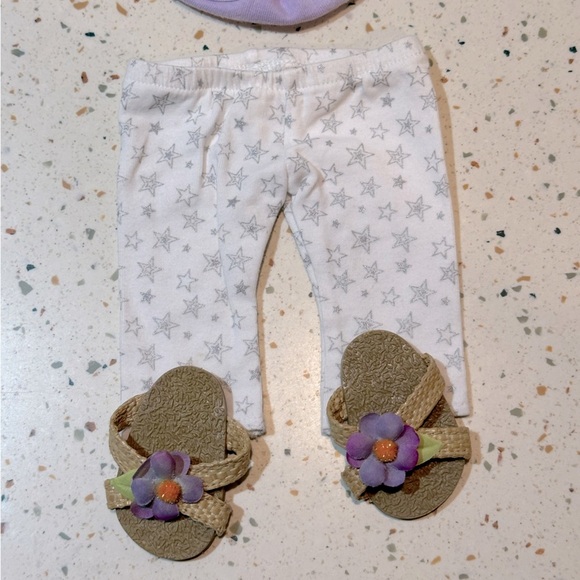 American Girl Doll 18” Workout or Summer Outfit with Sandals and Sports Bottle - Picture 3 of 12